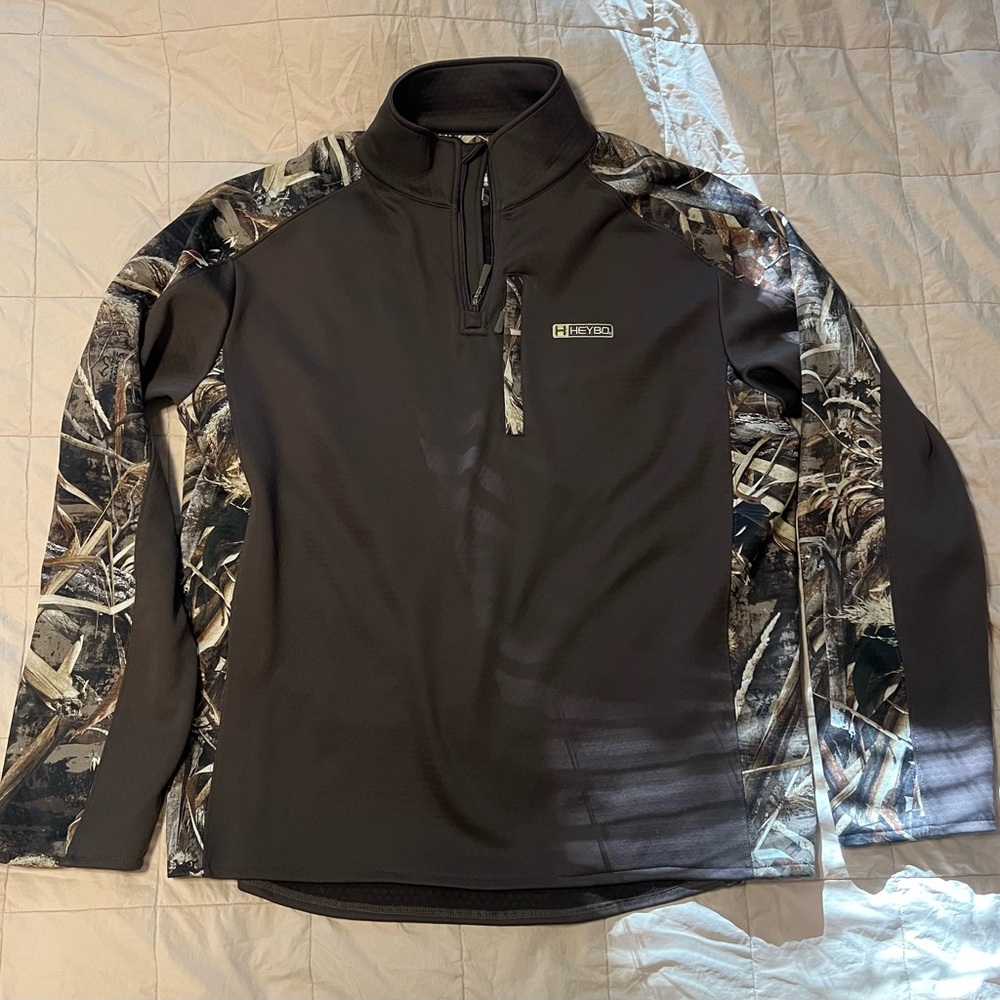 Heybo 1/4 zip realtree max5